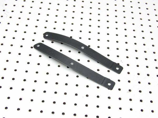 Harley Davidson OEM Detachable Windshield 9.25" Vertical Brackets Black