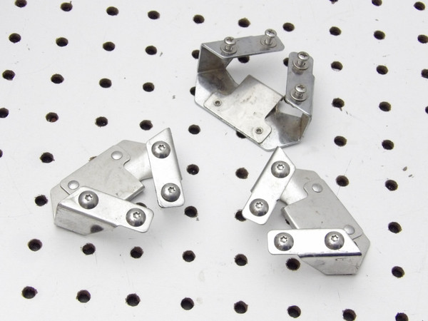 Harley-Davidson 94-13 Touring OEM Saddlebag Mounting Brackets (3) 90958-93