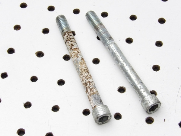 Harley-Davidson OEM M10x1.5 102mm Flanged Socket Head Bolts (2)