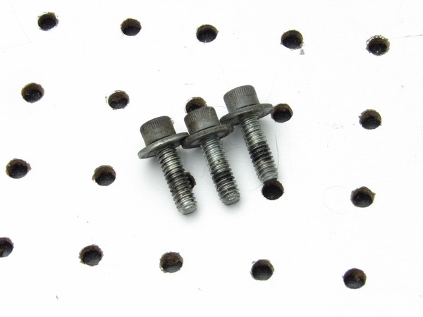 Harley-Davidson OEM Grade 8 1/4x20 20mm Socket Head Bolts (3)