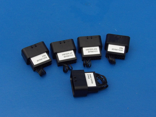 Harley-Davidson OEM Speaker & System Boom Amp Bypass Plugs