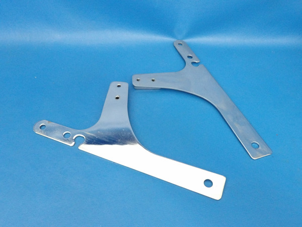 Harley-Davidson 04-15 Sportster OEM Rigid Mount Sissy Bar Side Plates 53925-04