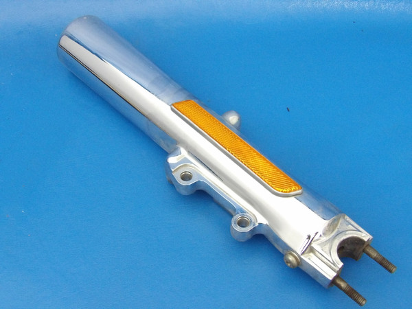 Harley-Davidson 09-13 Touring OEM Right Chrome Fork Tube Slider Lower 45500168