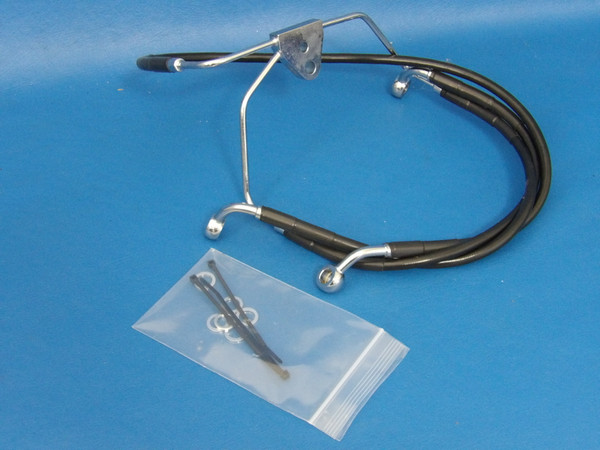 Drag Specialties For Harley-Davidson 96-07 FLH Front Brake Lines 1741-2514