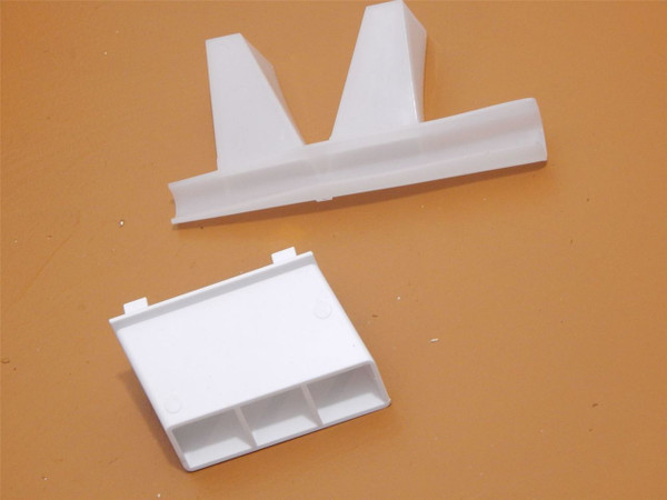 Whirlpool SxSide Refrigerator ED5PHEXNQ00 Ice Maker Vent & Filler Tube 2209774