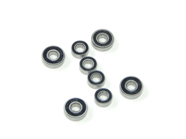 Team C TM4 F & R Wheel Bearings 5x13x4mm (4) 5x10x4mm (4)