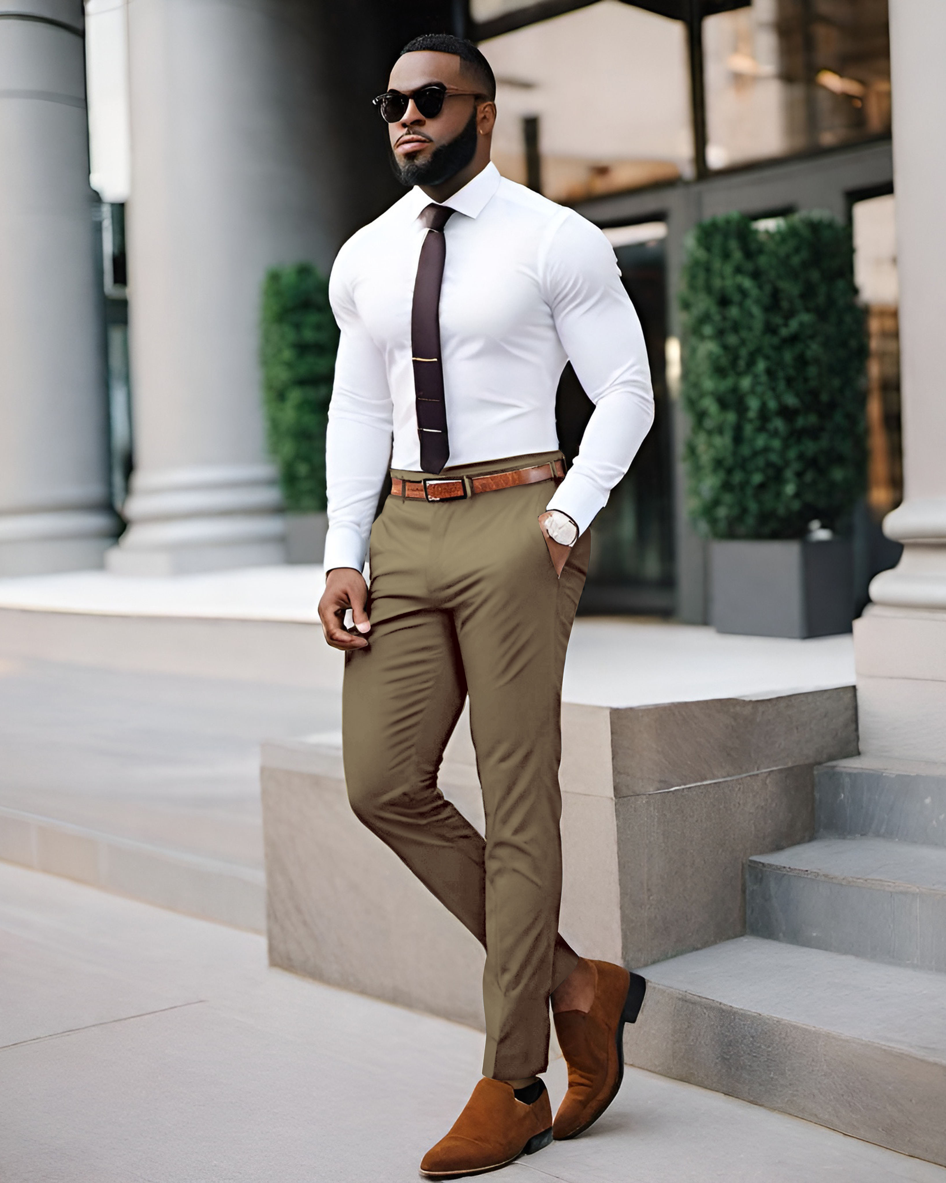 Professional Pants: Tan