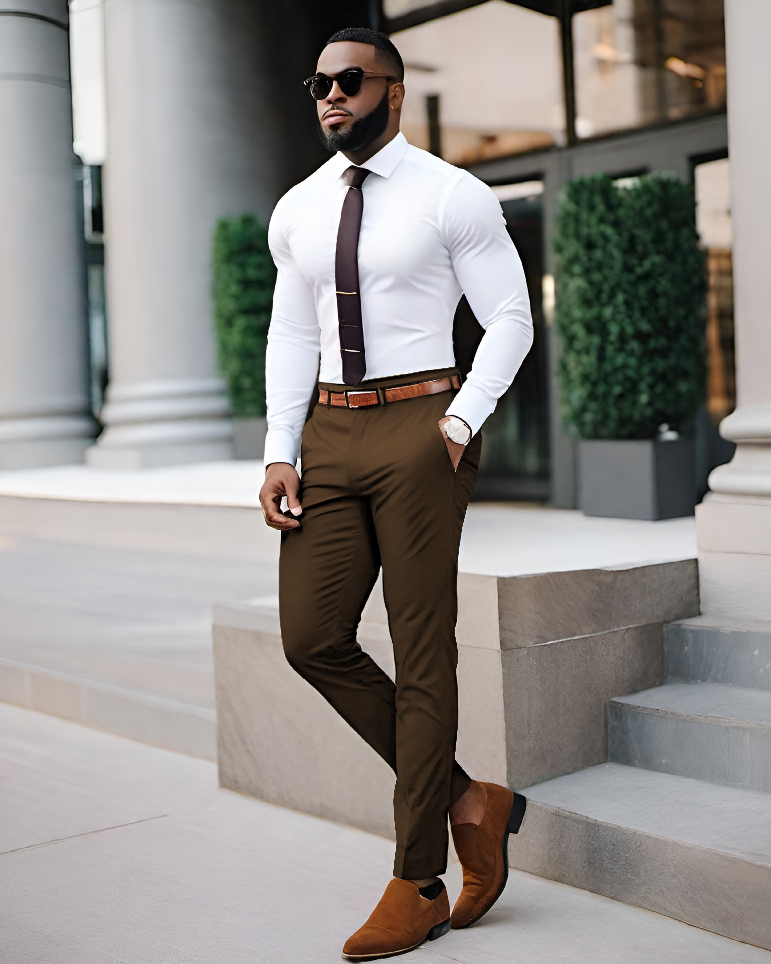 Professional Pants: Brown