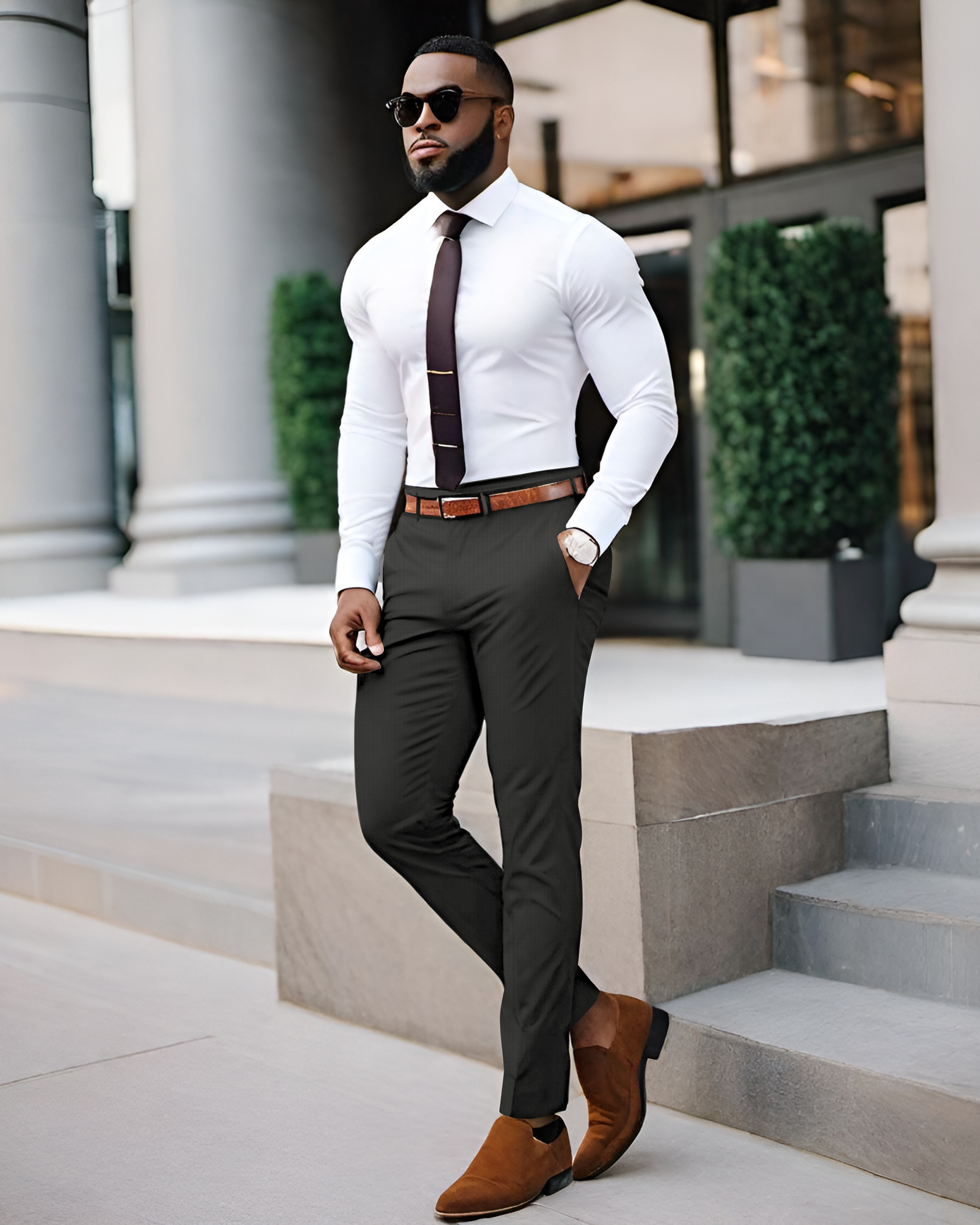 Professional Pants: Dark Gray