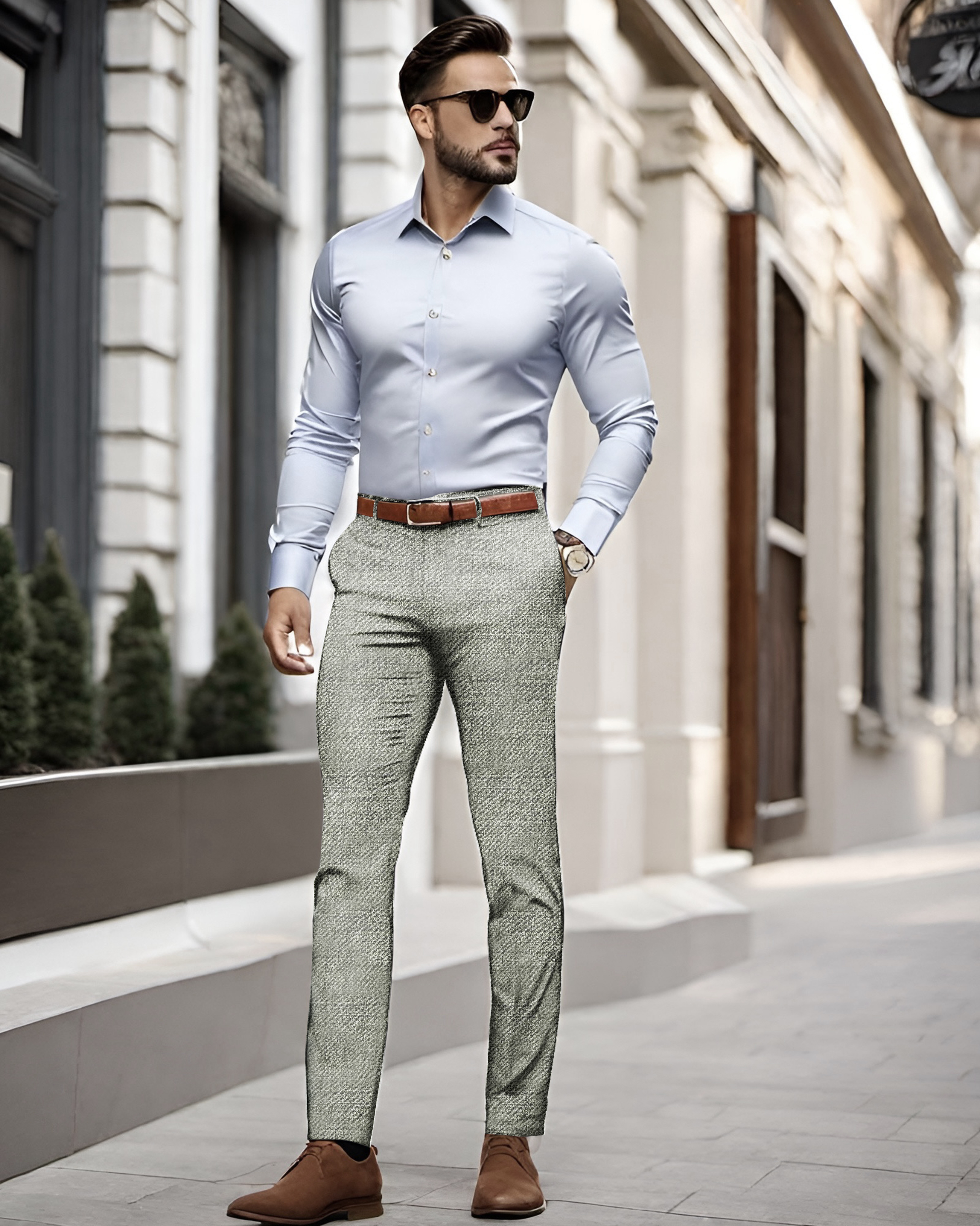 Executive Pants: Gray