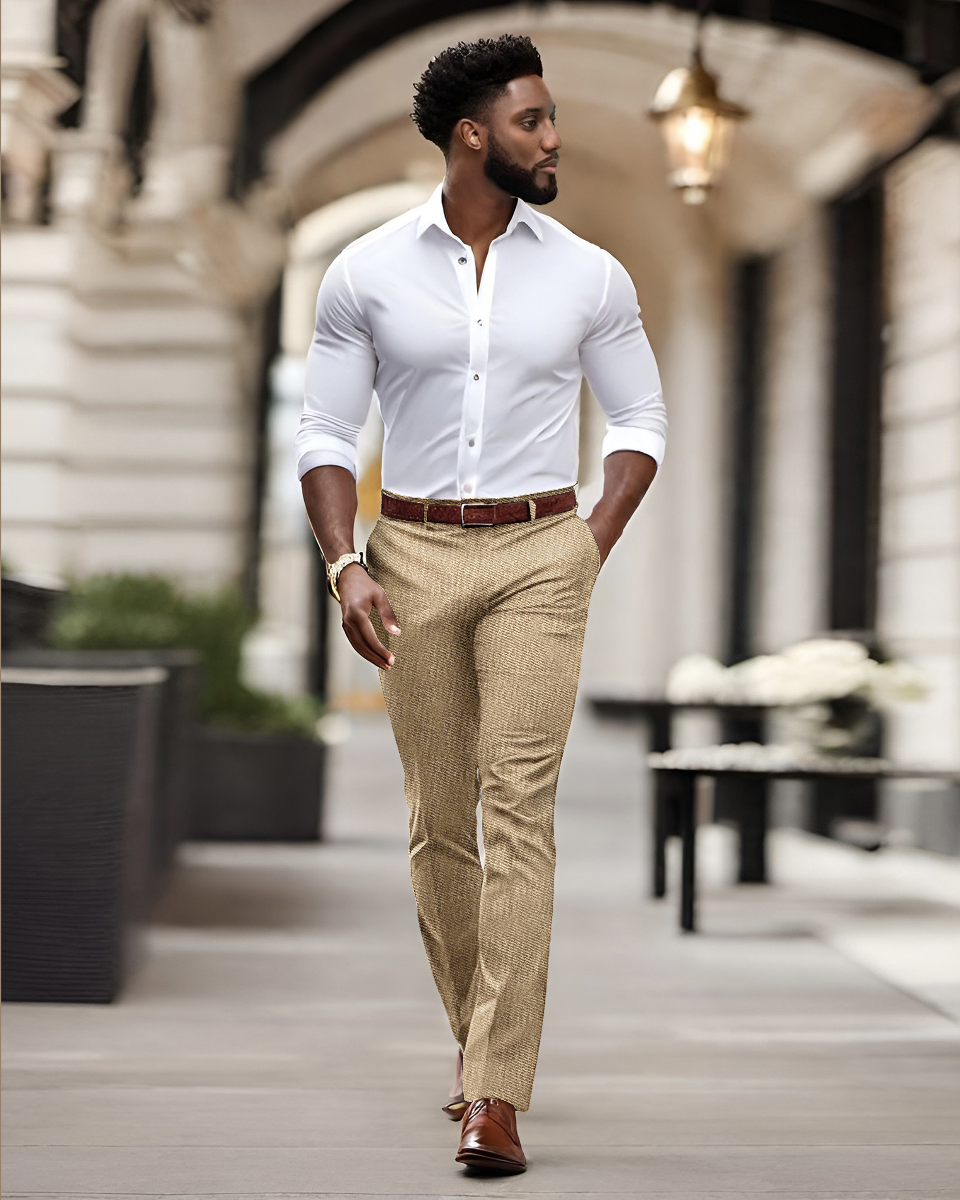 Boardroom Pants: Brown