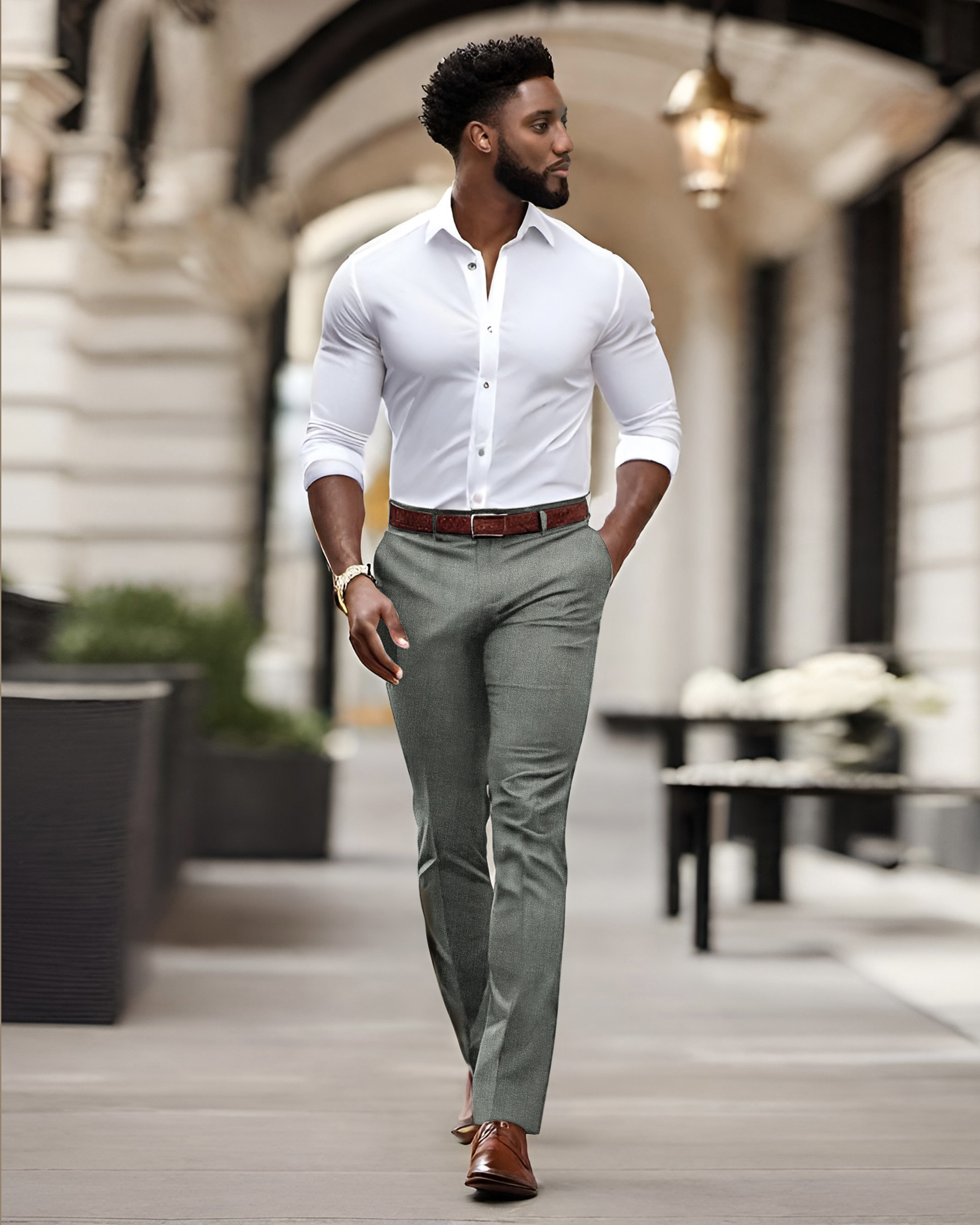 Boardroom Pants: Dark Green