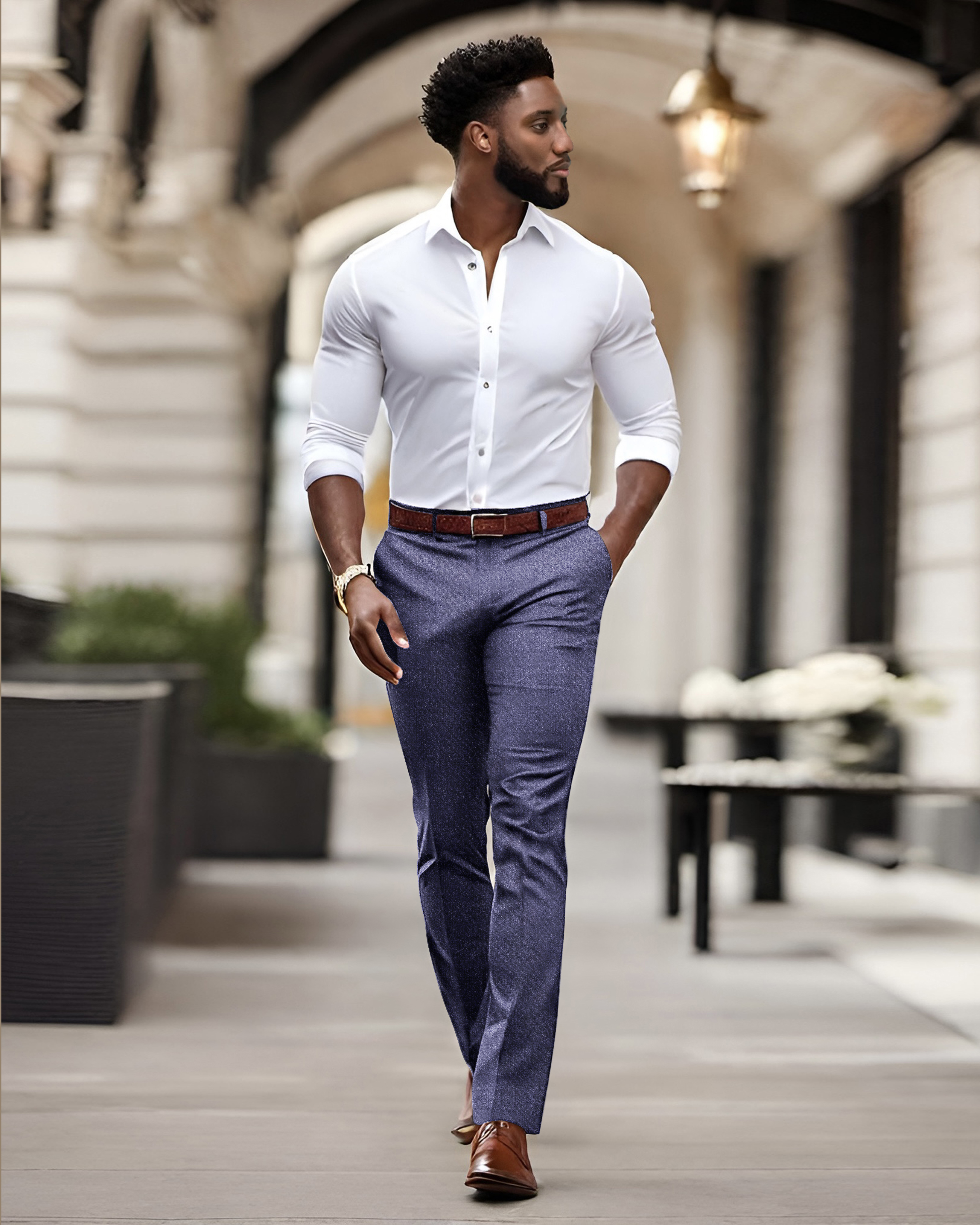 Boardroom Pants: Navy