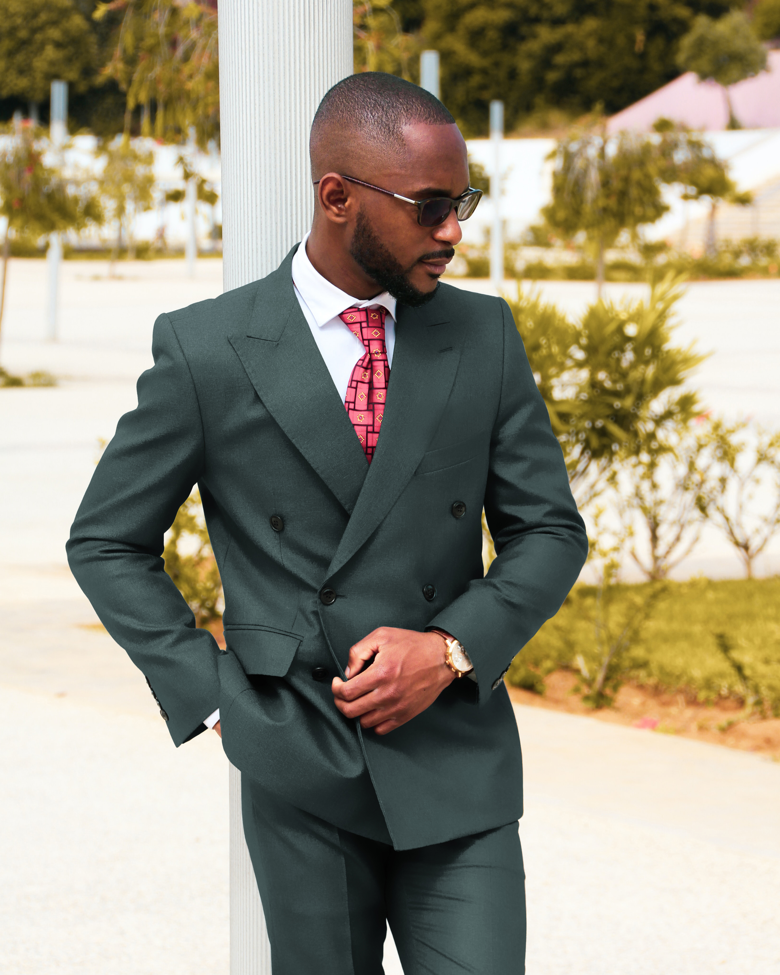 Executive Suit: Dark Green