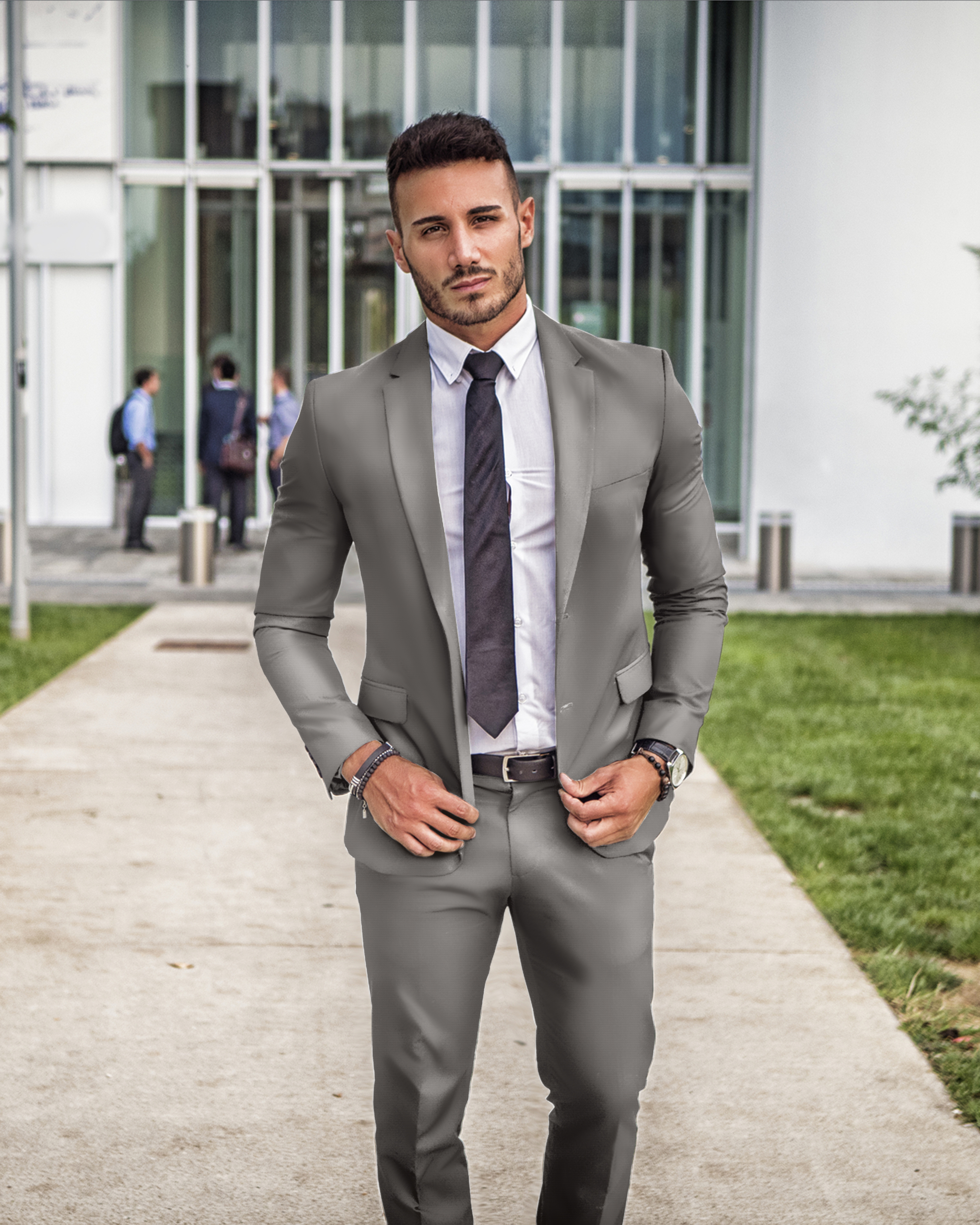 Boardroom Suit: Gray