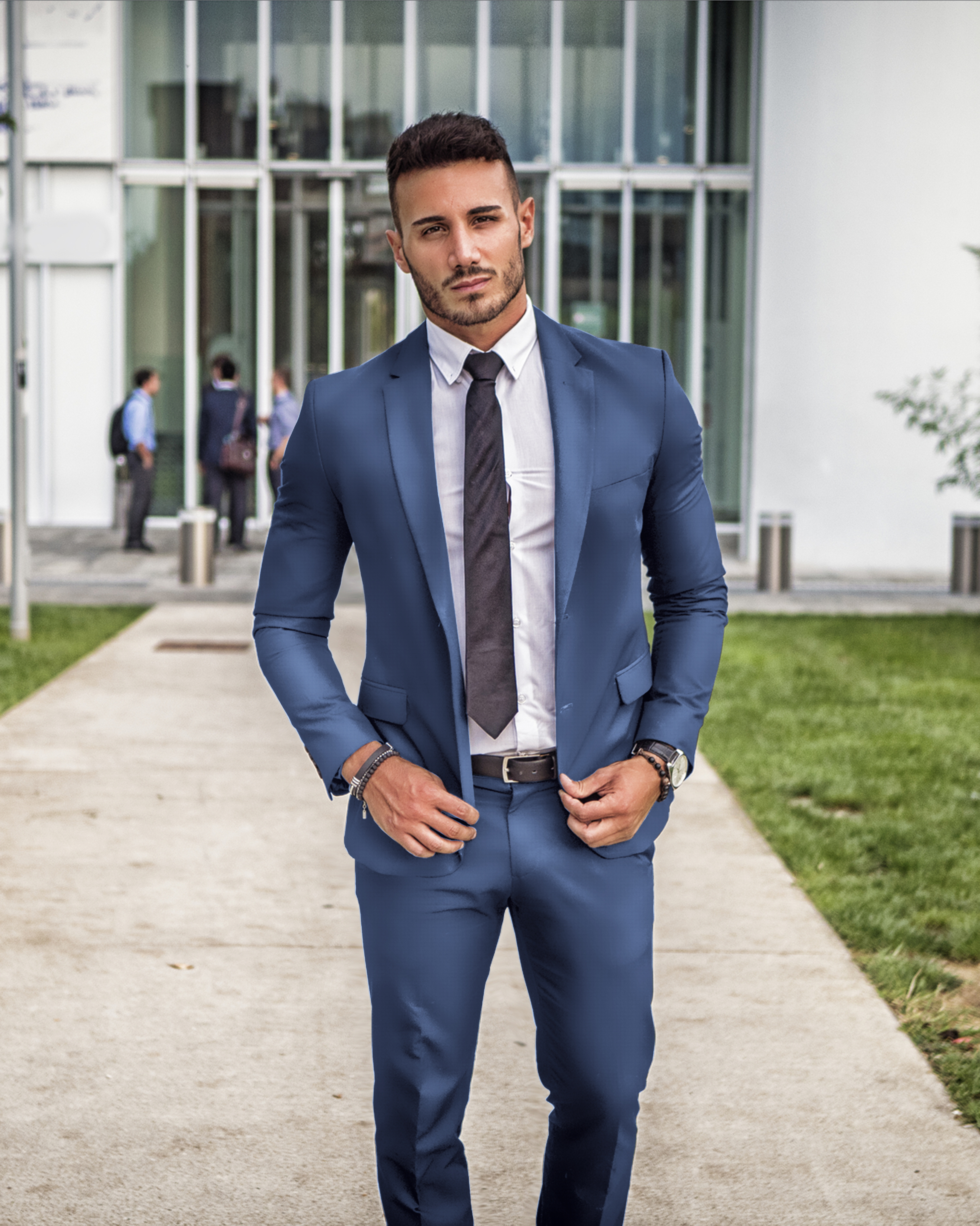 Boardroom Suit: Blue