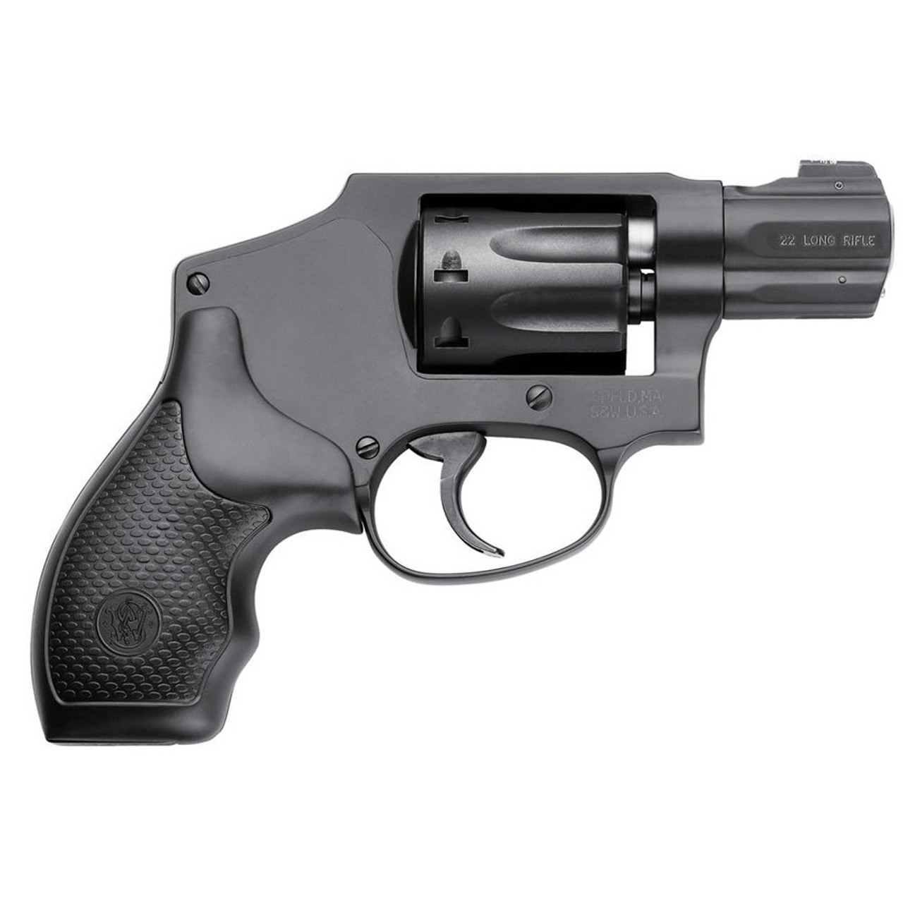 Smith & Wesson Model 43 C 22LR J-Frame Revolver with White Dot XS