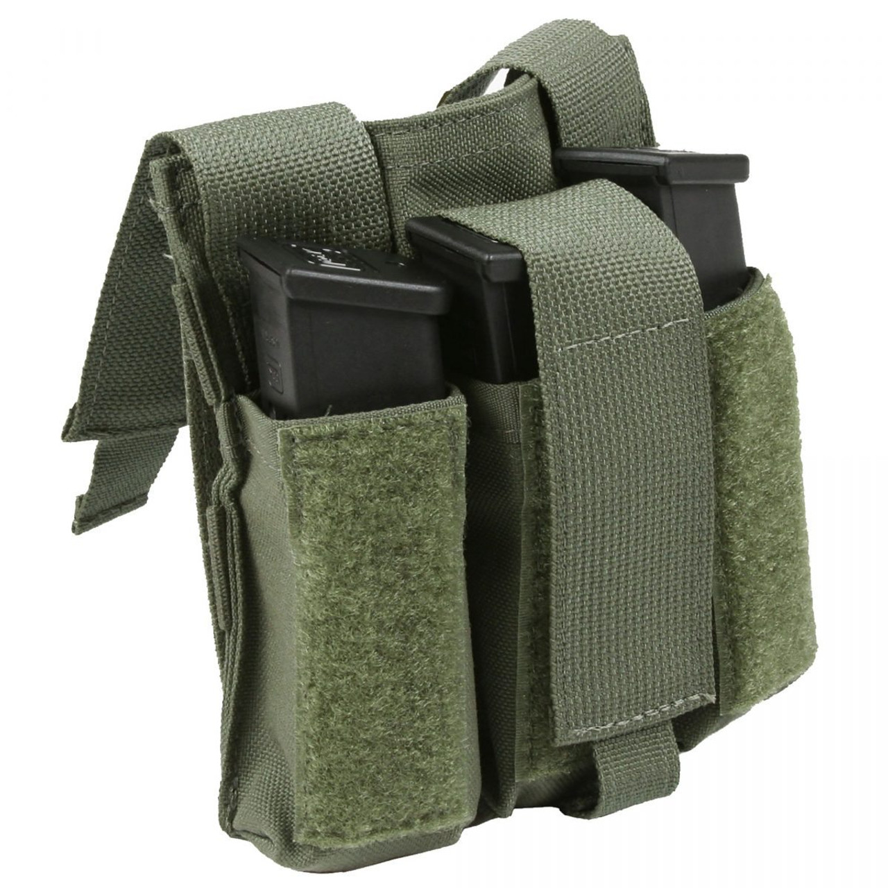 Protech Triple Side Arm Mag Pouch w/ Molle Attachment - Lawmen's Police  Supply