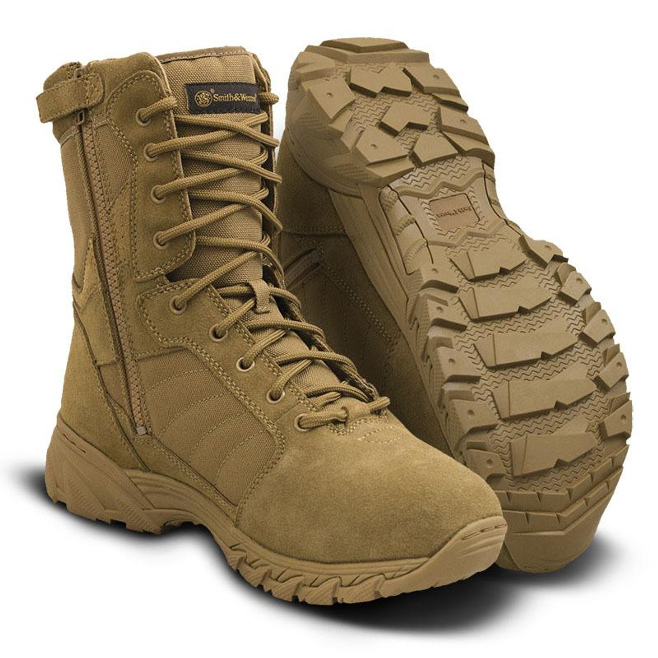 Smith & wesson tactical side zip boots Clearance