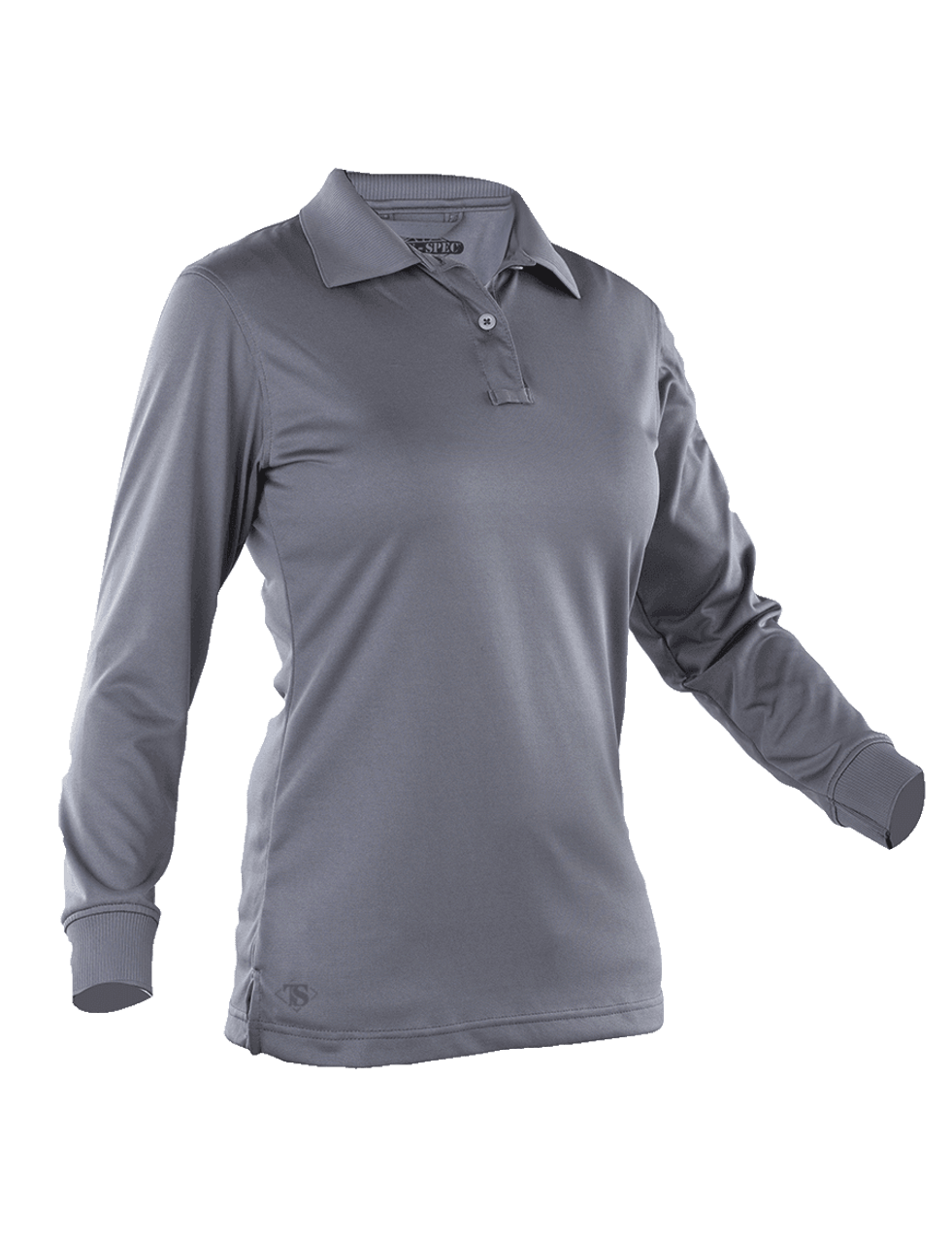 Tru-Spec 24-7 Series Long Sleeve Performance Polo, Women's Steel Gray
