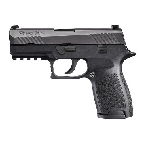 Sig Sauer P320 Compact 9mm Handgun with Night Sights and 3 Mags - W320C-9-BSS