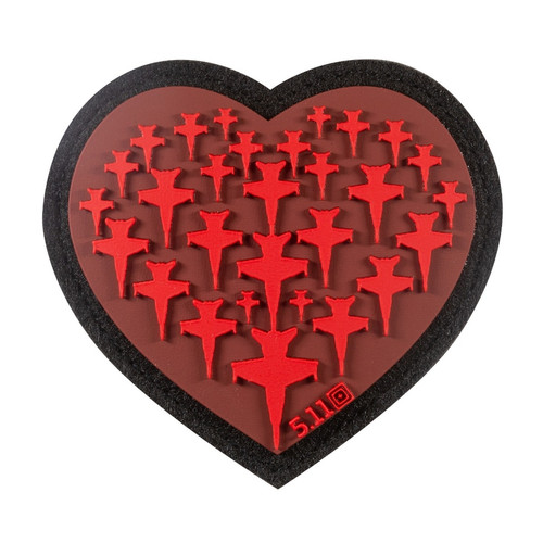 5.11 Tactical 81747 Airplane Heart Patch