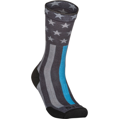 5.11 Tactical 10041AA Sock & Awe Crew Thin Blue Line