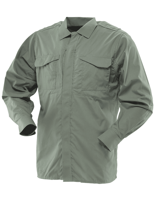 Tru-Spec 1059 24/7 Men's Ultralight OD Green Long Sleeve Uniform Shirt