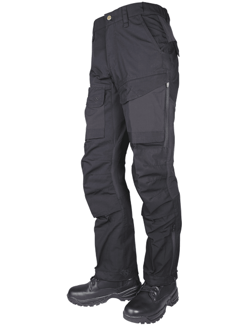 Tru-Spec 1432 Men's 24/7 Black 6.5 oz. Polyester/Cotton Rip-Stop Xpedition Pants