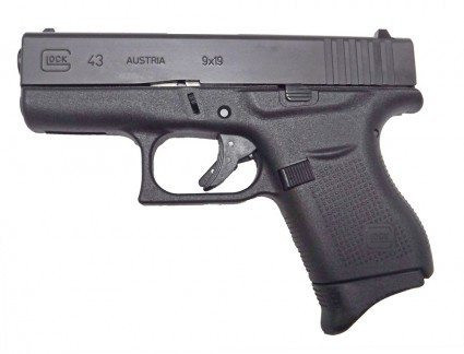 Pearce PG-43 Textured Polymer Grip Extension Set of 2 for Glock 43 9mm for sale online 