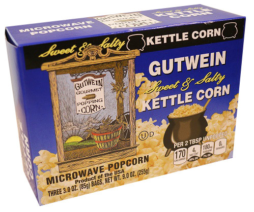 Kettle Corn Microwave Popcorn Gutwein Popcorn
