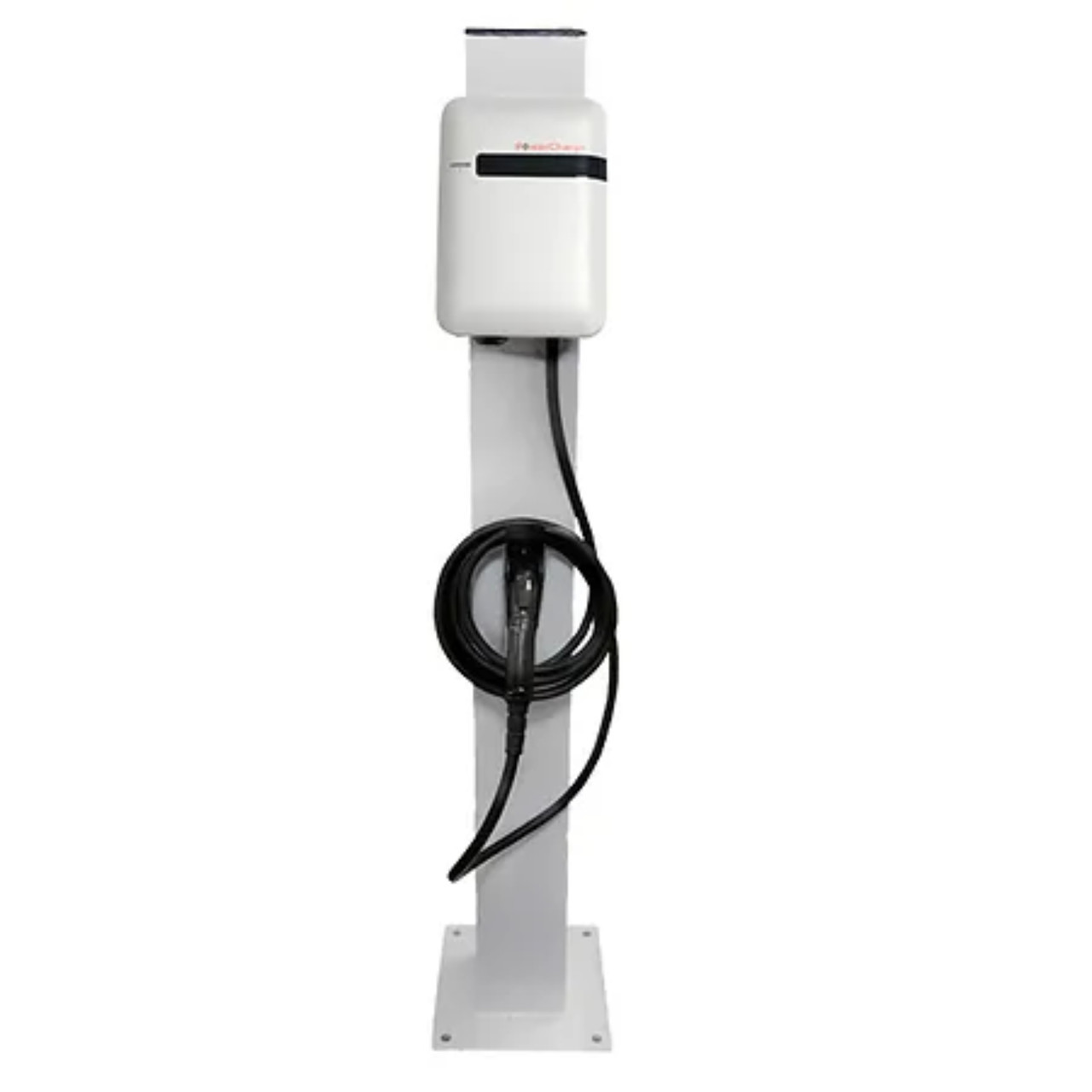 PowerCharge Energy 48A Level 2 Open-Access EV Charger w/Pedestal