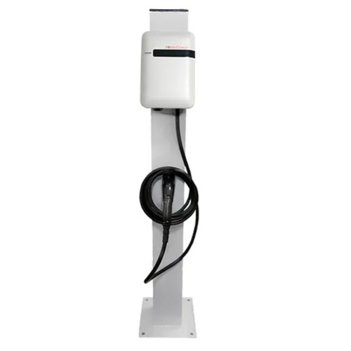 PowerCharge Energy 48A Level 2 Open-Access EV Charger w/Pedestal