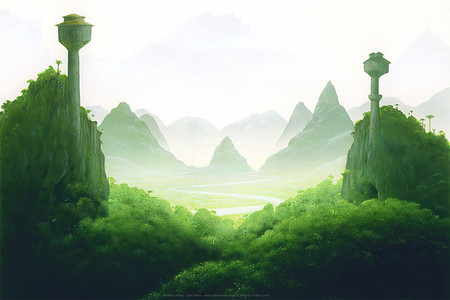 Mossfire Valley Aluminium Print - Limited Edition