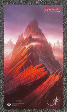 Unstable Mountain portrait playmat