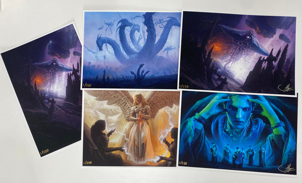 Secret Lair Limited Edition Prints Bundle