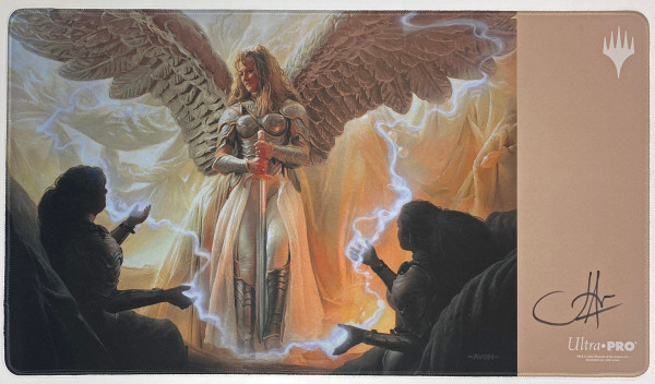 MTG セラの天使　John Avon 直筆サイン入りプレイマット MTG セラの天使 John Avon 直筆サイン入りプレイマット Ultra