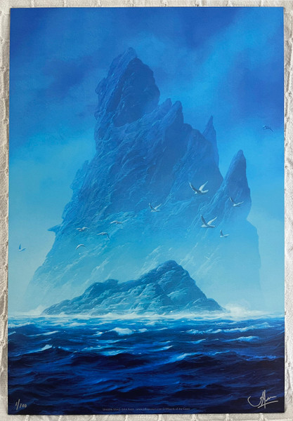 【Unstable 島/Island】john avon アートプリント MTG Unstable Lands Set - Limited Edition Aluminium Prints