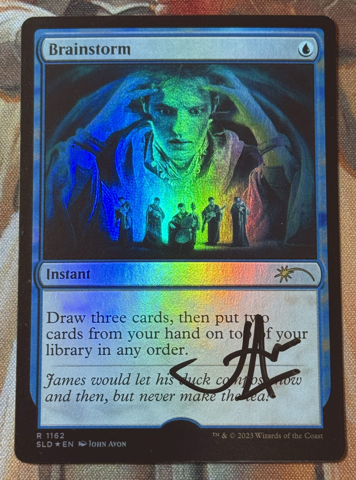 Brainstorm (Secret Lair) Foil artist proof