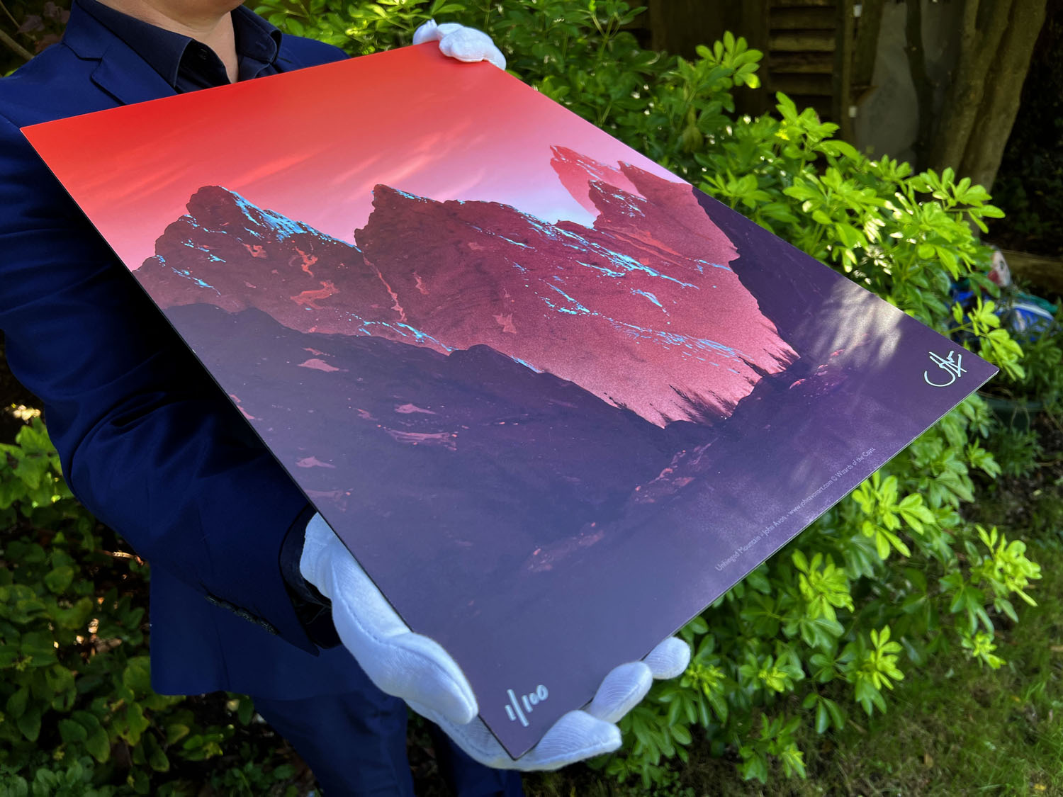 Unhinged Mountain Aluminium Limited Edition Print