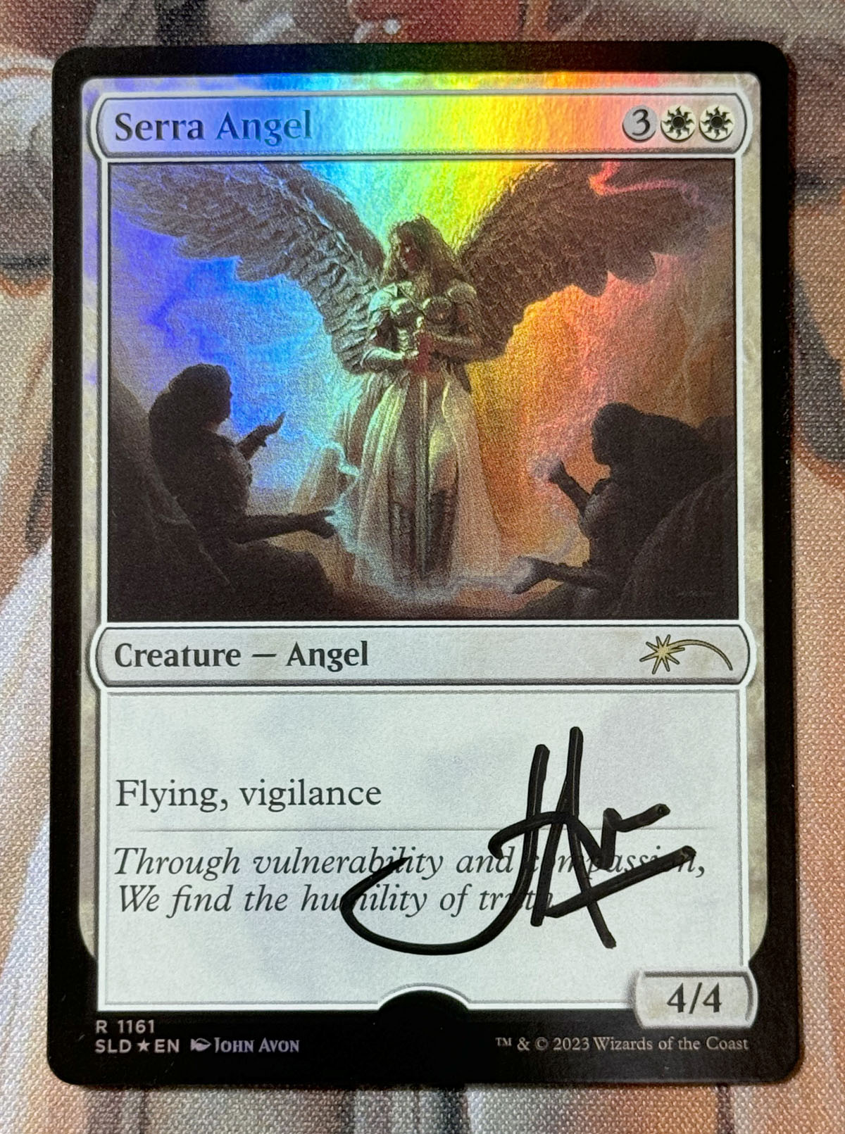 Serra Angel (Secret Lair) foil artist proof