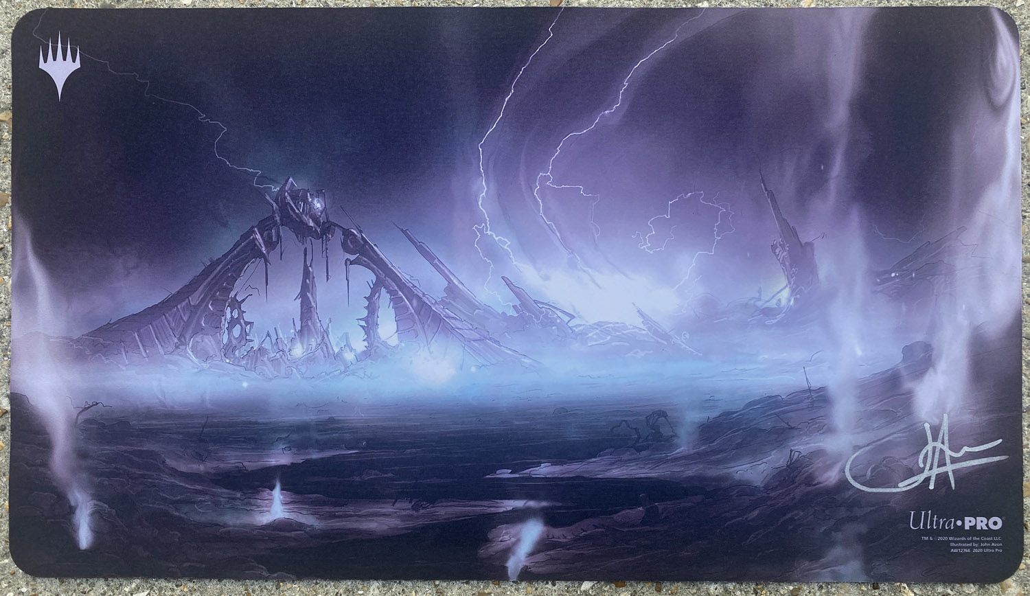 BMO プレイマット 天の川 John Avon MTG Unhinged Forest - John Avon - Signed by the Artist - MTG