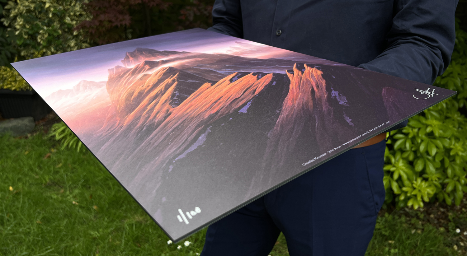 Unstable Lands Set - Limited Edition Aluminium Prints
