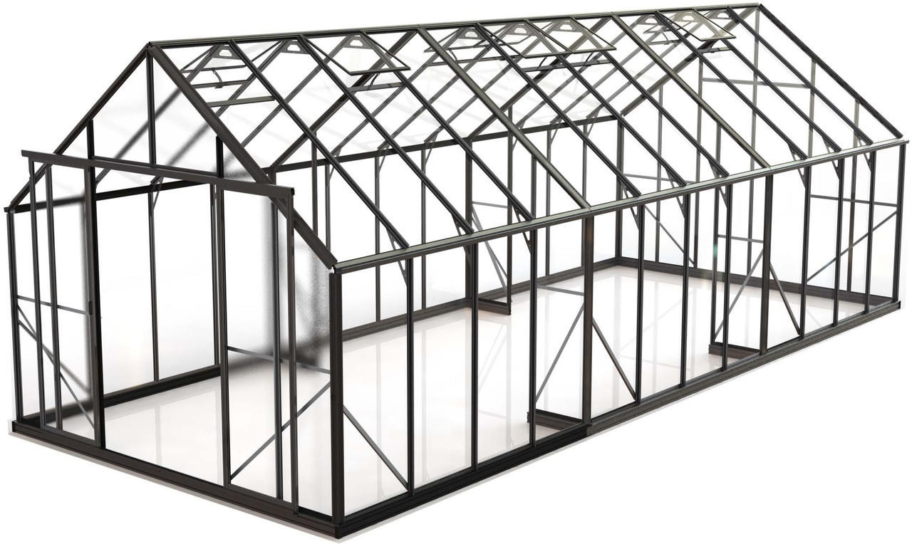 10x24ft (3.2x7.7m) Greenhouse 6mm Polycarbonate - Winter Gardenz