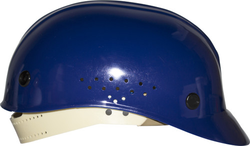 Honeywell White Vented Deluxe Bump Cap, HDPE Shell, Pinlock Suspension, Sold by the Each