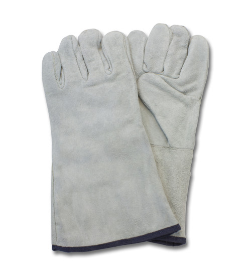 â€œA/Bâ€ Grade Gunn Cut Gray Leather Welders, 1DZ Pair/Bag 6DZ/CS, Mens