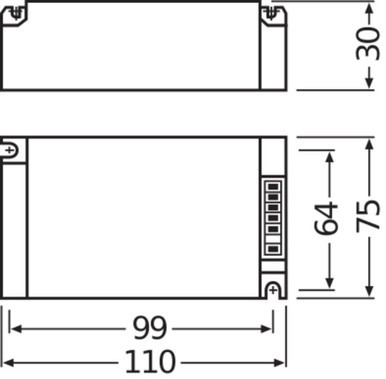 Elettronico non dimmerabile