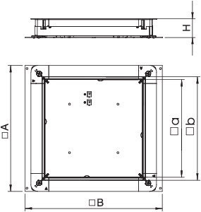 scatola porta apparecchi per incasso