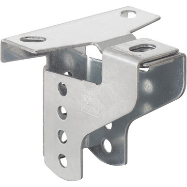 Piastra frontale per supporto / guida profilata