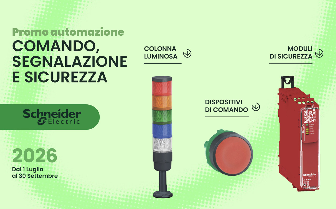 Schneider Comando Segnalazione Sicurezza
